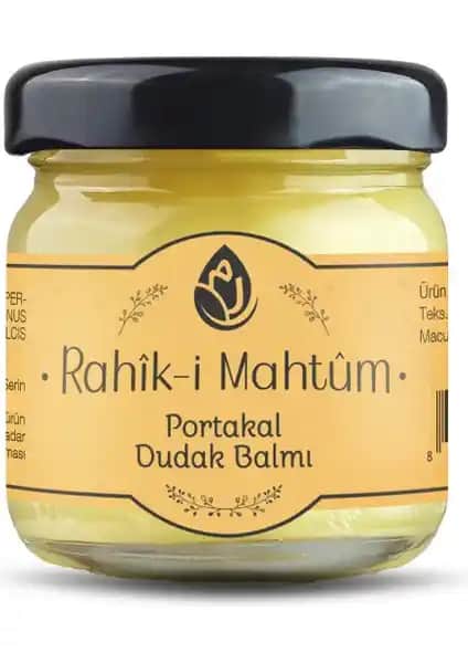 Rahik-i Mahtum Portakal Dudak Balmı: Doğal İçeriklerle Nemlendirme ve Parlaklık