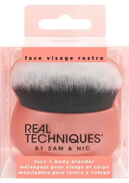 Real Techniques Face+Body Blender Foundation Fırçası: Çok Yönlü ve Dayanıklı Makyaj Fırçası