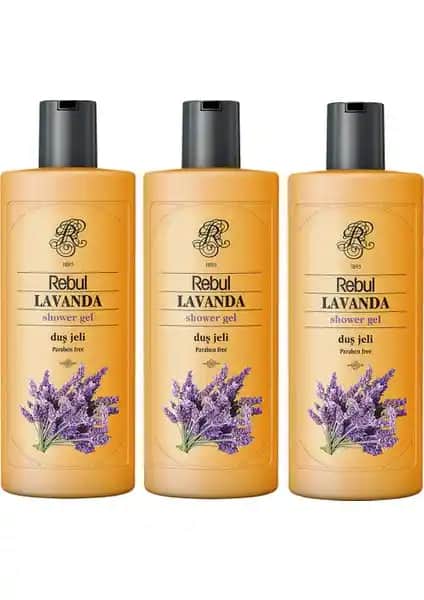 Rebul Lavanta Duş Jeli 500 ml Seti Doğal ve Rahatlatıcı Temizlik Deneyimi
