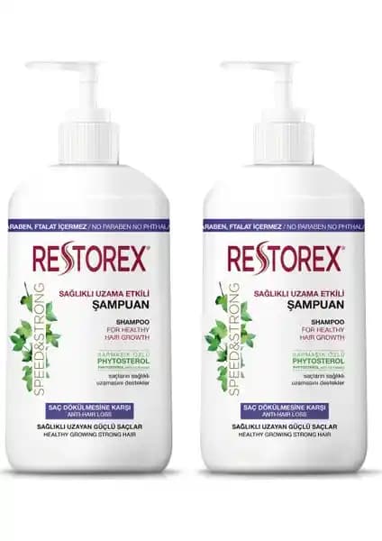 Restorex Dökülme Karşıtı Şampuan Erkekler İçin Doğal Saç Güçlendirme ve Uzama Çözümü