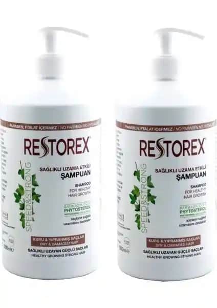 Restorex Sağlıklı Uzama Etkili Şampuan Kuru ve Yıpranmış Saçlar İçin Doğa Dostu Çözüm