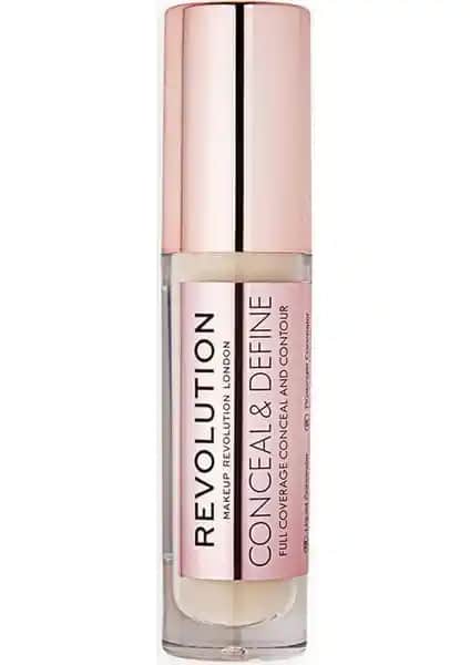 Revolution Conceal & Define No C3: Yüksek Kapatıcılık ve Uzun Süreli Doğal Makyaj Ürünü