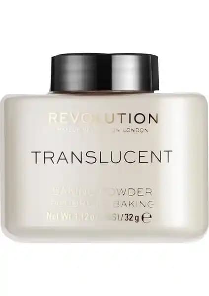 Revolution Loose Baking Powder ile Makyajınızı Uzun Süre Taze ve Mat Tutun