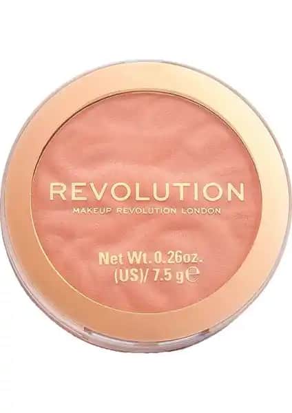 Revolution Reloaded Blush Peach Bliss: Doğal ve Kalıcı Şeftali Tonlarında Allık