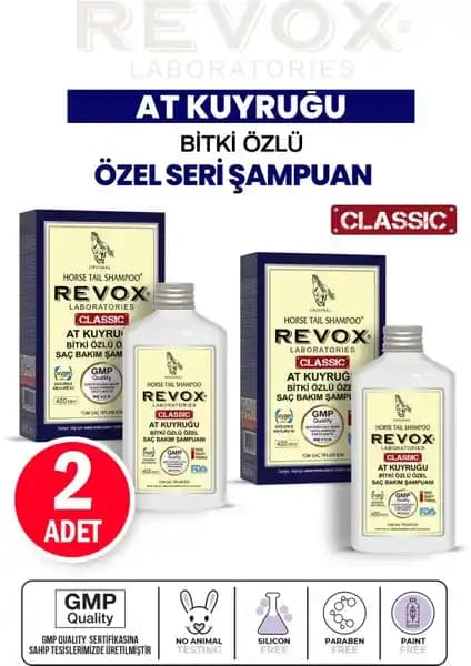 Revox At Kuyruğu Bitki Özlü Şampuan ile Saç Dökülmesine Doğal Çözüm Sunar