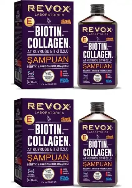 Revox Biotin ve Collagen At Kuyruğu Bitki Özlü Şampuanı Saç Sağlığını Destekleyen Doğal Çözüm