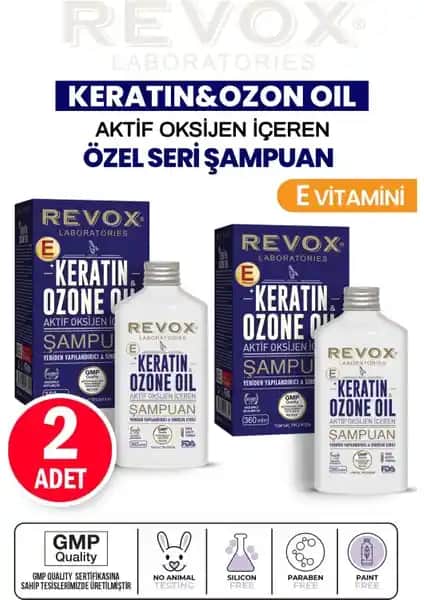 Revox Keratin ve Ozon Oil Aktif Oksijen İçeren Şampuan İncelemesi ve Kullanım Avantajları
