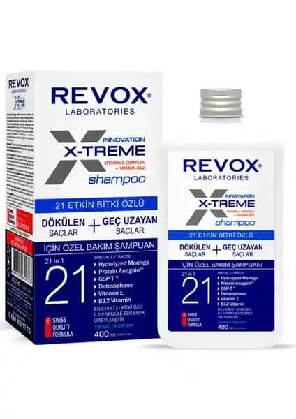 Revox X-Treme Saç Bakım Şampuanı ile Saçlarınız Güçlenir ve Sağlıklı Uzayır
