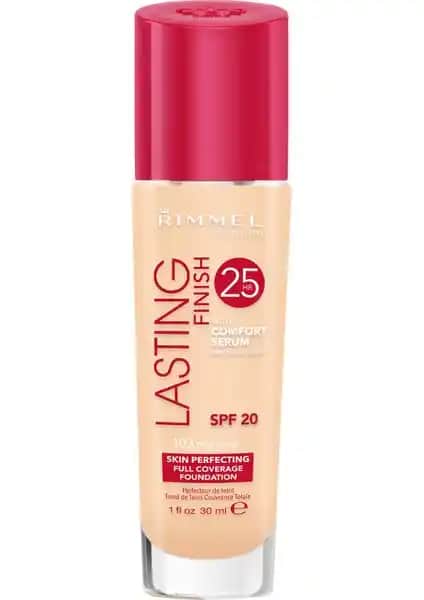 Rimmel London Lasting Finish Fondöten 103 True Ivory: Kalıcı ve Doğal Makyaj İçin Uygun