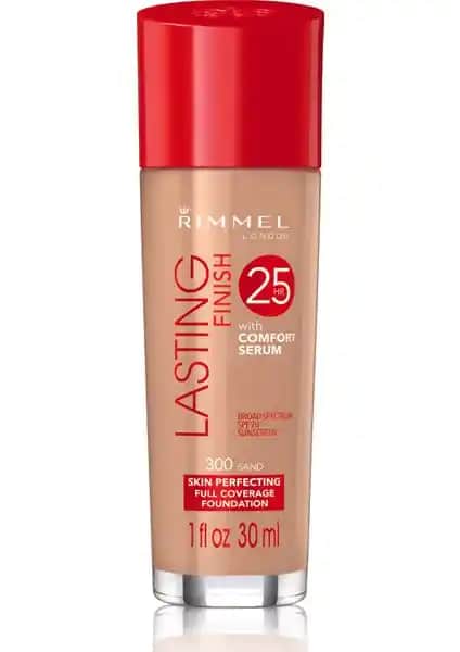 Rimmel London Lasting Finish Fondöten 300 Sand: Uzun Süre Kalıcı ve Doğal Görünüm Sağlayan Makyaj Ürünü
