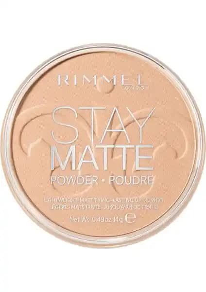 Rimmel London Stay Matte Pressed Pudra: Günlük Mat ve Doğal Makyaj İçin Uygun Seçenek