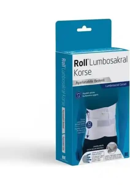 Roll Lumbosakral Çelik Balenli Bel Korsesi: Maksimum Destek ve Konfor Sağlayan Ortopedik Çözüm