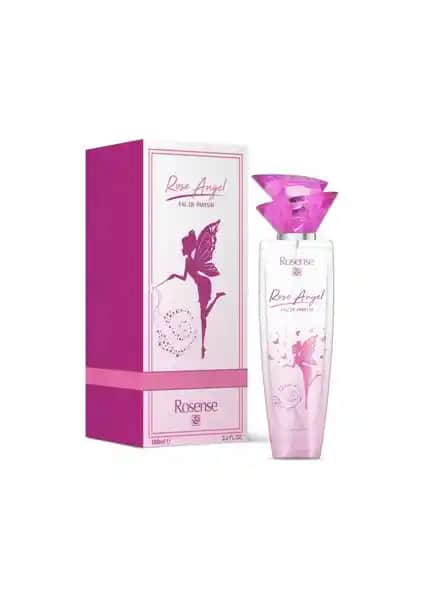 Rosense Rose Angel Kadın Parfümü 100 ml, Çiçeksi ve Ferah Koku, Günlük Kullanım İçin Uygun