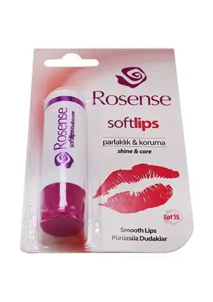 Rosense Softıps Dudak Koruyucu: Nemlendirici ve Parlaklık Sağlayan Doğal Formül