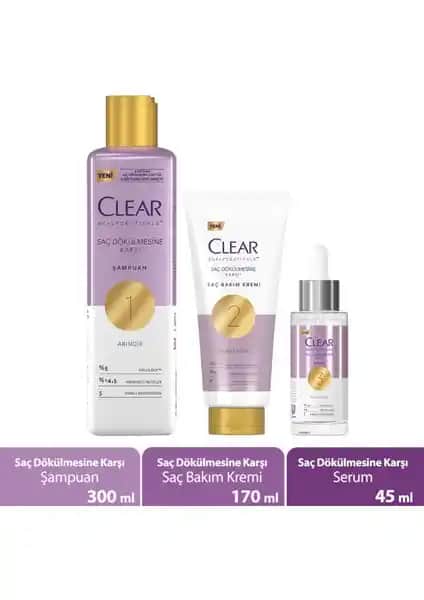 Saç Dökülmesine Karşı Clear Scalpceuticals Serisi ile Güçlü ve Sağlıklı Saçlar