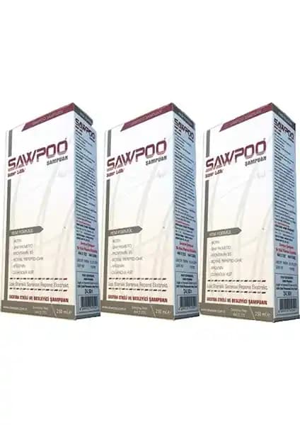 Sawpoo 300 ml Şampuan: Tüm Saç Tipleri İçin Doğal ve Güçlendirici Bakım Ürünü