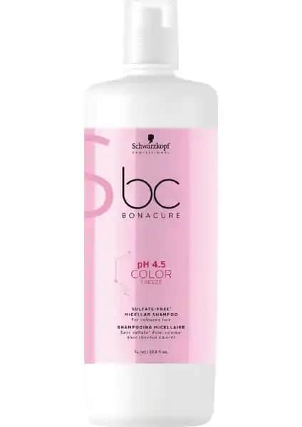 Schwarzkopf Bonacure Color Freeze Micellar Şampuan Renk Koruma ve Saç Sağlığı İçin Uygun