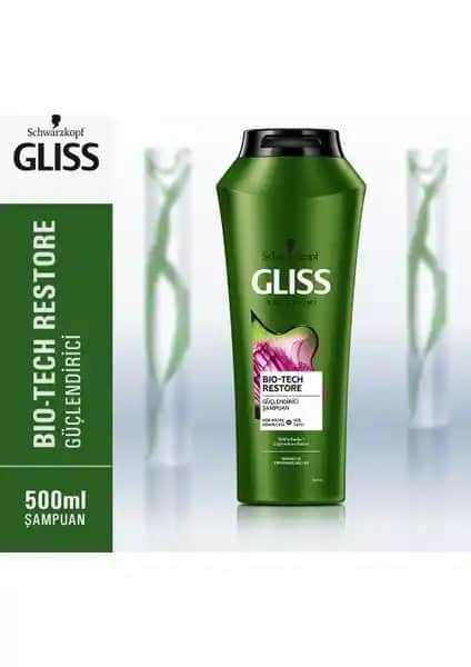 Schwarzkopf Gliss Bio-Tech Şampuanı Saç Sağlığını Güçlendiren Yenilikçi Formül