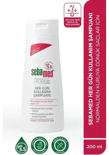 Sebamed Besleyici ve Onarıcı Etkili Şampuan Saç Sağlığını Güçlendiren Günlük Kullanım Ürünü