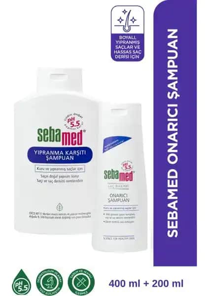 Sebamed Kuru ve Yıpranmış Saçlar İçin Nemlendirici ve Onarıcı Şampuan Ürün Özellikleri