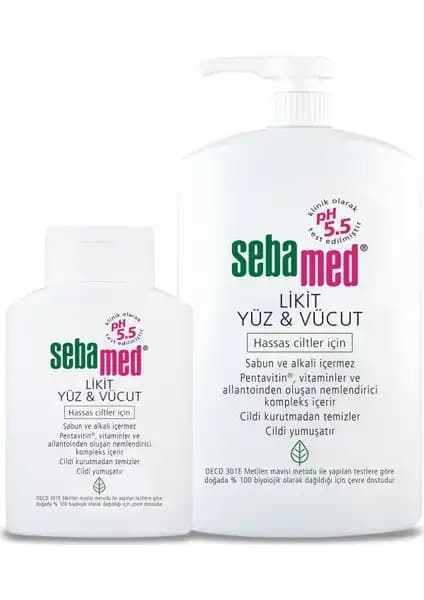 Sebamed Likit Yüz ve Vücut Temizleyici: Hassas Ciltler İçin Güvenilir ve Doğal Formül