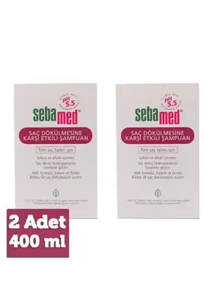 Sebamed Şampuan 400ml Saç Dökülmesine Karşı Güçlendirici ve Sağlıklı Saç Bakım Ürünü