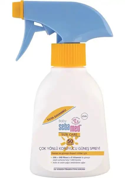 Sebamed Sun Baby SPF 50 Sprey: Hassas Bebekler İçin Güvenilir Güneş Koruma Çözümü
