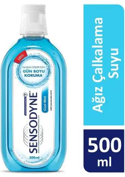 Sensodyne Cool Mint Ağız Bakım Suyu: Hassas dişler için etkili ve ferahlatıcı koruma