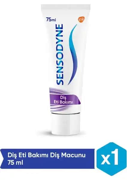 Sensodyne Diş Eti Bakımı Diş Macunu Hassas Dişler ve Diş Eti Sağlığını Destekler