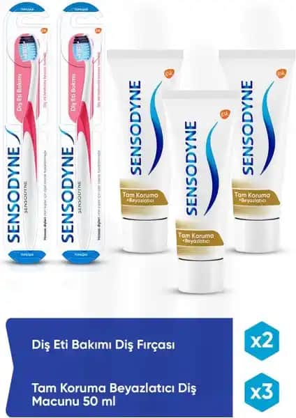 Sensodyne Diş Macunu ve Diş Eti Bakım Fırçası: Hassas Dişler İçin Güvenilir ve Etkili Çözüm