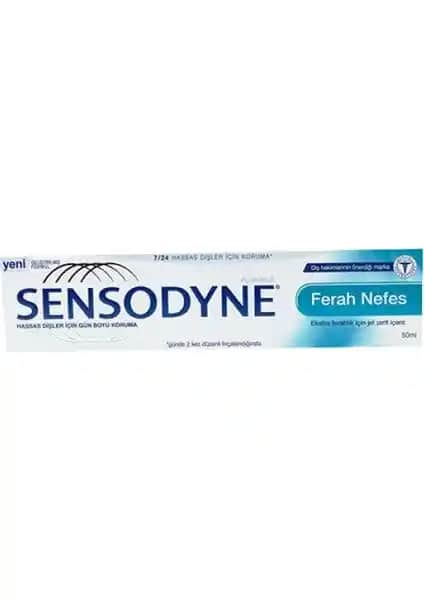 Sensodyne Ferah Nefes Diş Macunu: Hassas Dişler İçin Uzun Süreli Ferahlık Sağlayan Günlük Kullanım Ürünü
