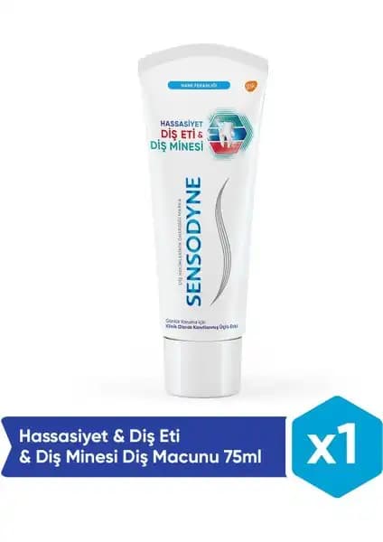Sensodyne Hassasiyet ve Diş Eti Güçlendiren Klinik Destekli Diş Macunu Özellikleri