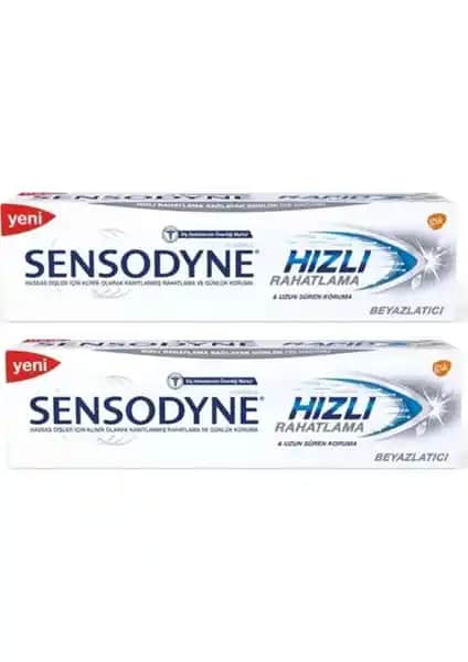 Sensodyne Hızlı Rahatlama Diş Macunu 75 ml Hassas Dişler İçin Güvenilir Çözüm