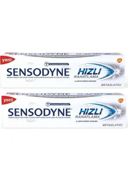 Sensodyne Hızlı Rahatlama Diş Macunu 75 ml Hassas Dişler İçin Güvenilir Çözüm