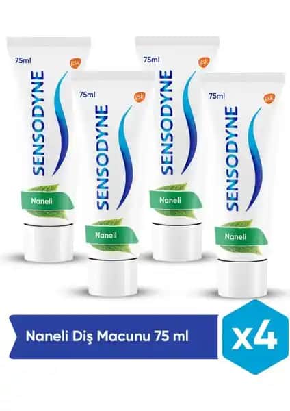 Sensodyne Naneli Diş Macunu: Hassas Dişler İçin Ferahlatıcı ve Güvenilir Temizlik
