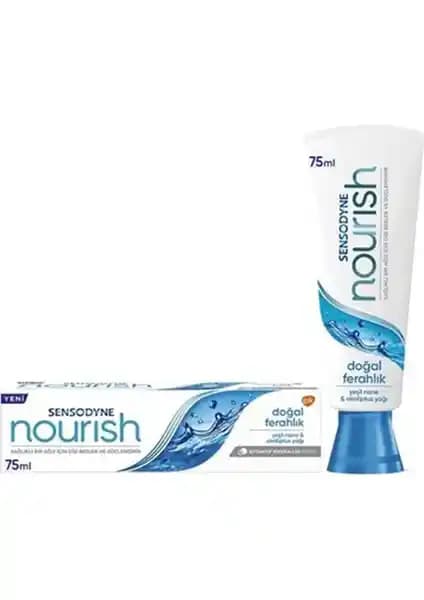 Sensodyne Nourish Doğal Ferahlık Hassas Dişler İçin Güçlü ve Doğal Çözüm