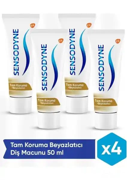 Sensodyne Tam Koruma Diş Macunu Günlük Kullanım İçin Güvenilir ve Etkili Çözüm