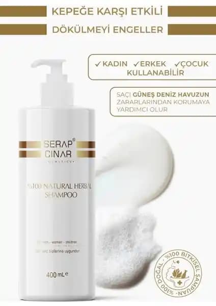Serap Çınar Bitkisel Şampuan: Doğal İçeriklerle Saç Dökülmesine Karşı Güçlü Çözüm