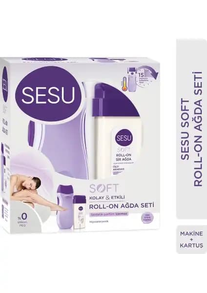 Sesu Roll-On Kolay Ağda Seti: Pratik ve Hızlı Evde Ağda Yapma Çözümü
