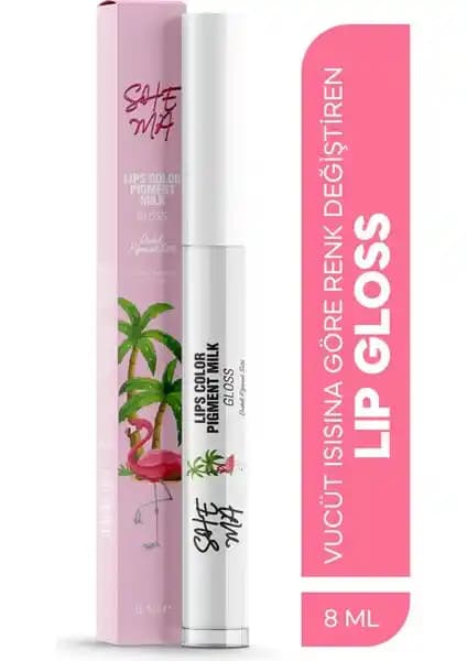Shema Lip Gloss Dudak Pigment Sütü ve Dudak Kremi: Nemlendiren ve Renk Değiştiren Dudak Bakım Ürünü