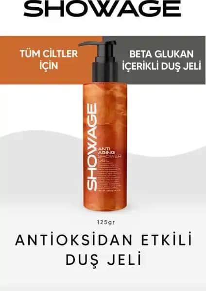 Showage Yaşlanma ve Kırışıklıklara Son Duş Jeli ile Genç ve Sıkı Bir Cilde Kavuşun