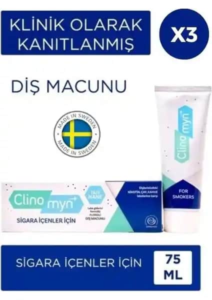 Sigara İçenler İçin Clinomyn Smokers Diş Beyazlatan Diş Macunu Özellikleri ve Faydaları