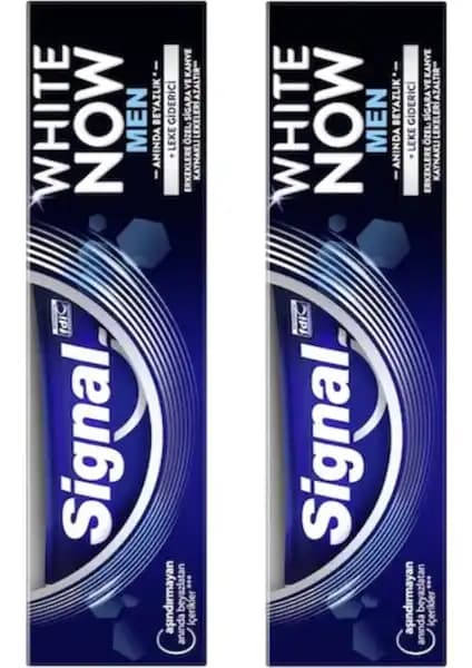 Signal White Now Men Diş Macunu: Erkekler İçin Ferahlatıcı ve Güçlü Temizlik Ürünü
