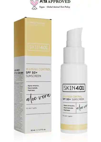Skin401 SPF 50+ Leke Karşıtı Aloe Vera Nemlendiricili Güneş Kremi Ürün Tanıtımı ve Faydaları
