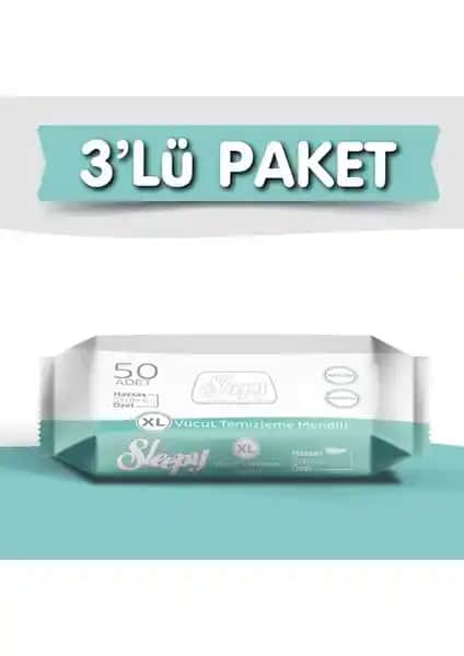 Sleepy Hassas Ciltler İçin Yu<muş>ak Vücut Temizleme Mendili Entegre Özellikleri ve Kullanım Alanları
