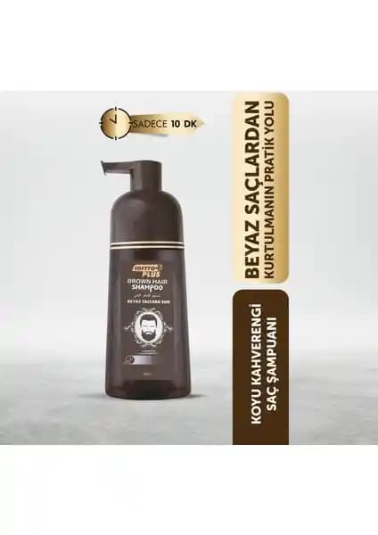 Softto Plus Beyaz Saçlar İçin Kahverengi Şampuanı: Hızlı ve Doğal Saç Renk Değişimi Çözümü