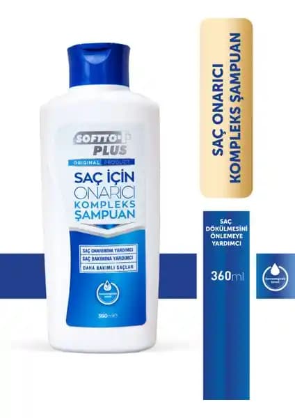 Softto Plus Saç Kompleks Şampuanı: Saç Sağlığını Güçlendiren ve Kalınlaştıran Formül