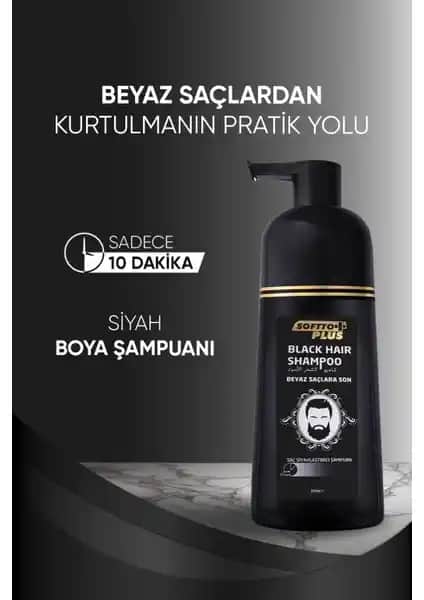 Softto Plus Siyahlaştırıcı Şampuan ile Doğal ve Hızlı Saç Renk Değişimi Sağlama