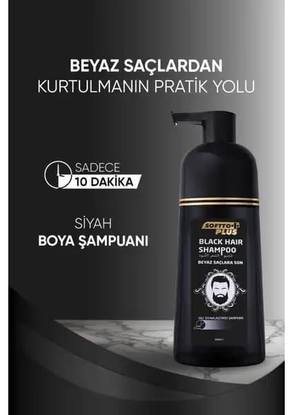 Softto Plus Siyahlaştırıcı Şampuan ile Doğal ve Hızlı Saç Renk Değişimi Sağlama