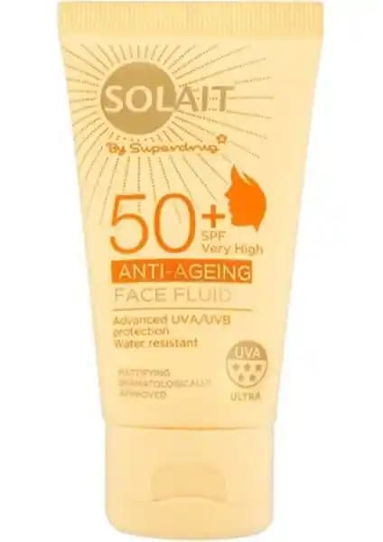 Solait Anti Age SPF 50 Güneş Kremi Hassas Ciltler İçin Güçlü Koruma ve Nemlendirme Özellikleri